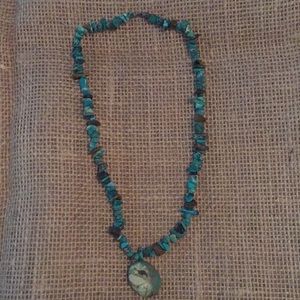 Genuine turquoise necklace